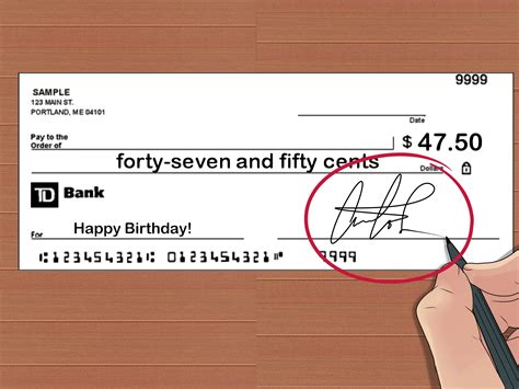 <b>Write</b> “800. . How to write 80 dollars on a check